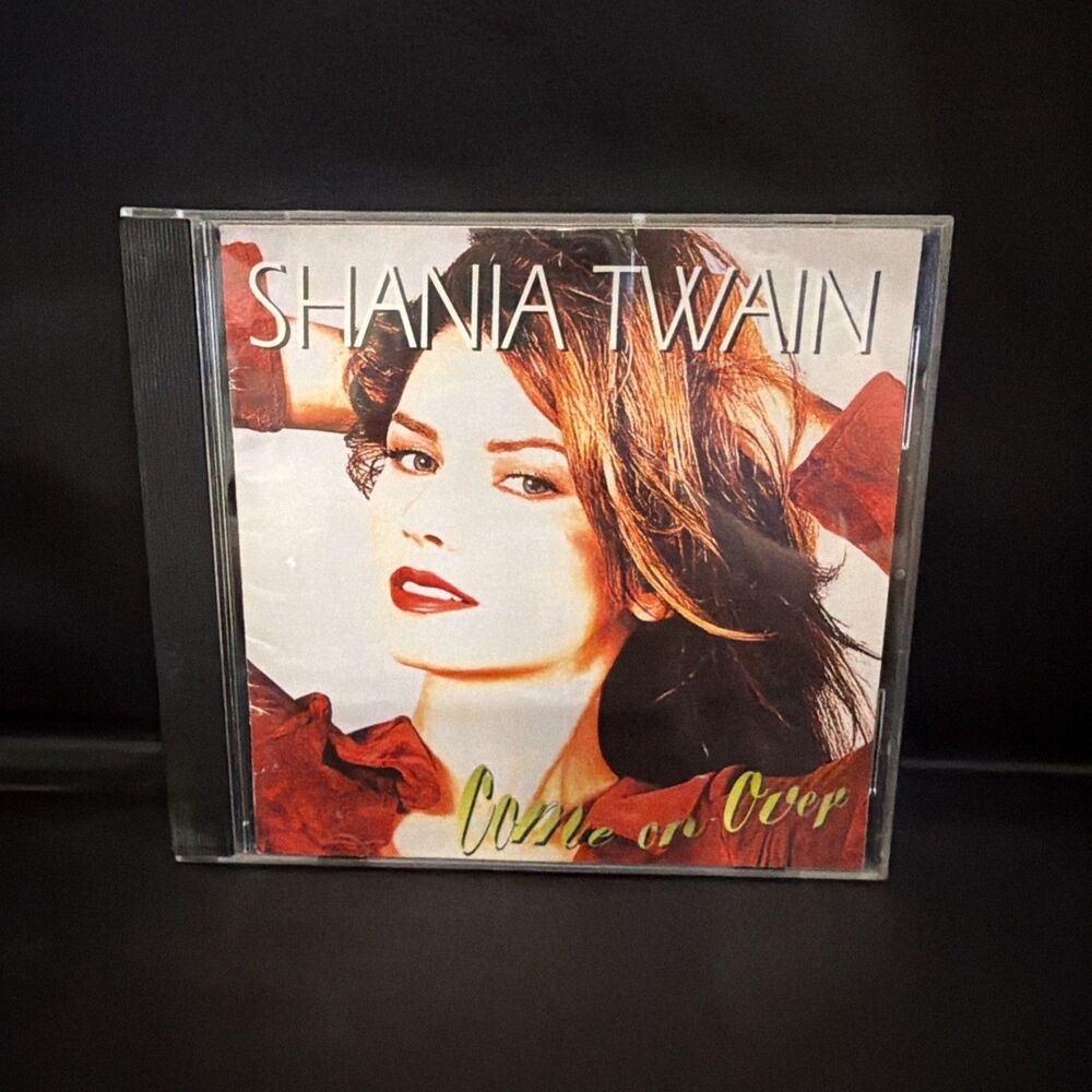 Shania Twain Come On Over CD 1997 Country Pop Album Mercury Man! I Feel Like a W